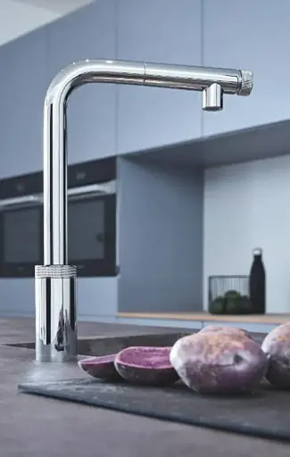 Змішувач для мийки Grohe Minta SmartControl з висувним аератором Хром 30412 - фото 7
