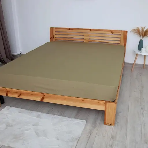 Простыня ТЕП Вдохновение с резинкой Олива, 140 x 200 (2-04016_27816) - фото 2