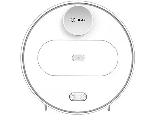 Робот-пилосос 360 GRAND Robot Plus S6 White - фото 2