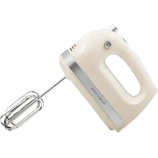 Електричний ручний міксер Grunhelm GRM661M 5 режимів швидкості Білий 400 Вт - фото 1