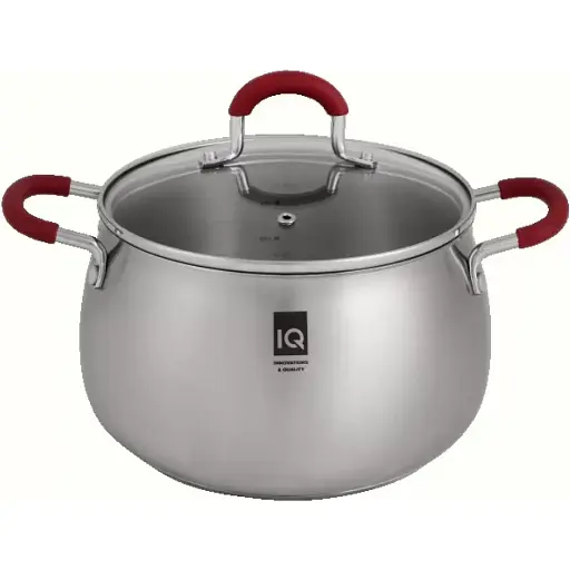 Каструля IQ Be Royal з кришкою 24 см 5.2 л (IQ-2051-24) - фото 2