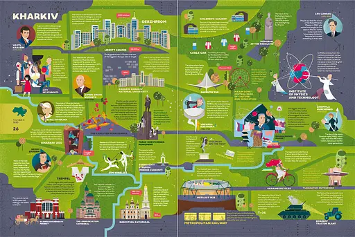 Книга "Travelbook. Ukraine" Ірина Тараненко, Юлія Курова, Марія Воробйова, Марта Лешак (англійською мовою) - фото 6