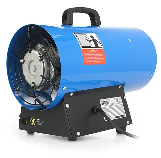 Газова теплова гармата обігрівач RIPPER 20 кВт M80925R + редуктор + шланг - фото 4