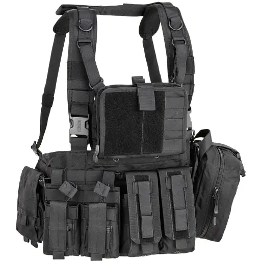 Жилет Defcon 5 Multirole розвантажувальний Black - фото 1