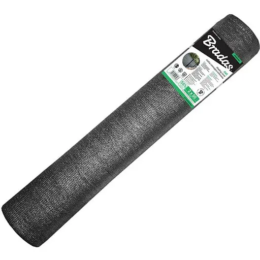 Сетка защитная Bradas затенение 55% 60 г/м² 1.2х10 м AS-CO6012010GY  - фото 1