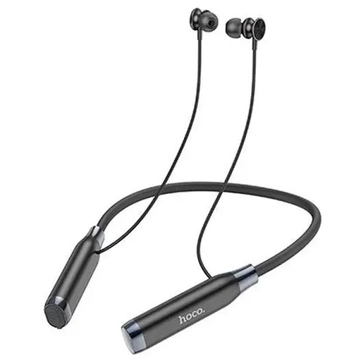 Навушники бездротові Hoco ES62 Pretty neck-hang BT5.3 earphones, TF 32GB, 800mAh, 120h, 96 см, black - фото 2