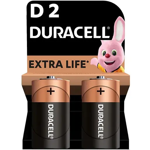 Батарейки Duracell D (LR20) MN1300 2 шт.