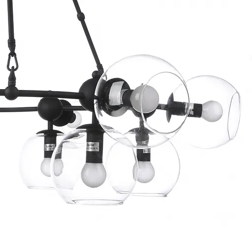 Люстра молекула Brille E14 40W BK (BL-250S/12) - фото 3