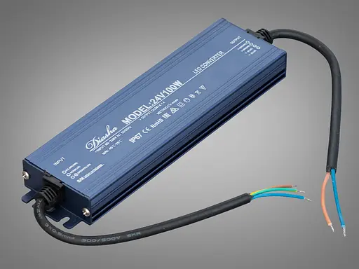 Блок живлення 24В, для підключення LED стрічки, 100Вт, 4.17А - фото 1