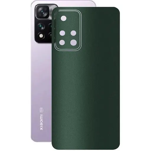 Защитная пленка StatusSKIN для Xiaomi 11i Hyper Charge 2022 Корпус Винил Зеленая матовая