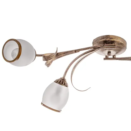 Люстра стельова Brille флористика E14 60W BR (LK-197S/4) - фото 3