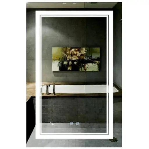 Дзеркало Qtap Cardinal з LED-підсвічуванням Touch QT0478C6080 - фото 1