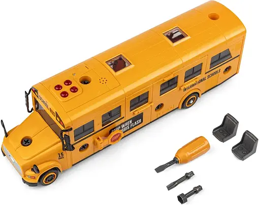 Машинка-конструктор Otamanko Автоконструктор Школьный автобус - фото 3