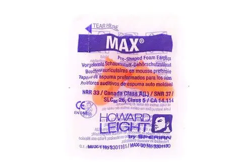 Беруші для сну Howard Leight MAX-1 SNR 37 дБ (1-02) - фото 2