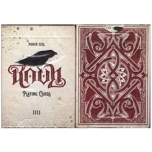 Карти гральні United States Playing Card Company Ravn IIII by Stockholm17 (red) (PC_R317R)