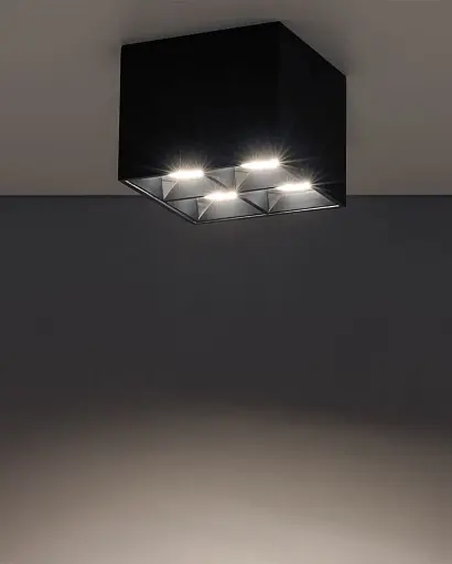 Точковий світильник Nowodvorski 10057 Midi LED 1x16W 4000K 1040Lm IP20 чорний - фото 3