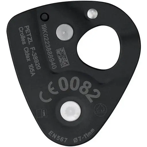 Блок-ролик Petzl Nano Traxion Black (1052-P053AA01) - фото 2
