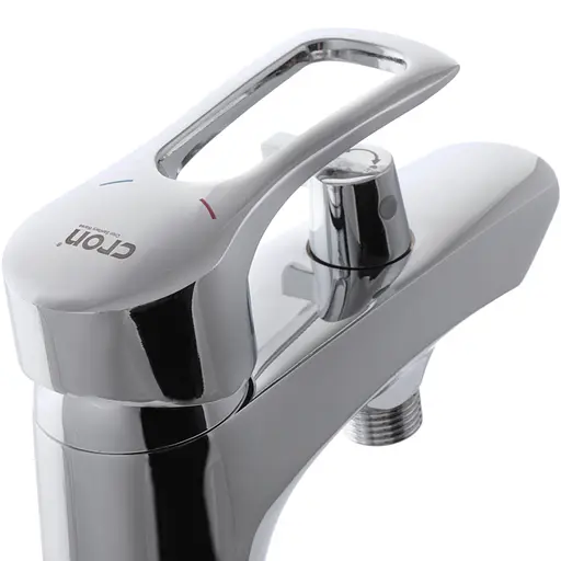 Змішувач для умивальника Cron Hansberg 001 CR0799 Хром - фото 2