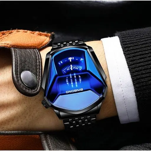 Часы мужские наручные Hemsut Binbono (Black) - фото 9