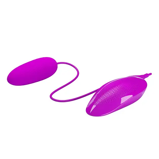 Віброяйце Pretty Love Destrable Flirt Naughty egg 9.5 см фіолетовий - фото 4