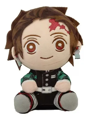 М'яка іграшка Клинок розсікаючий демонів Тандзіро Камадо Demon Slayer Kimetsu no Yaiba Tanjirou 20 см P DS 21 - фото 1