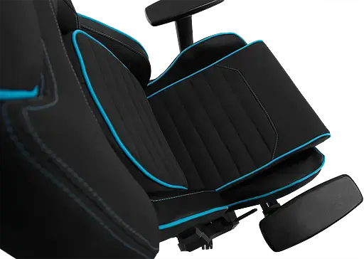 Геймерское кресло GT Racer черное с синим (X-2569 Black/Blue) - фото 11