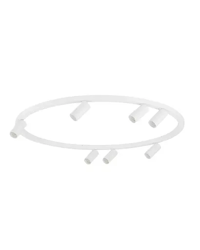 Люстра Nowodvorski 11945 Fourty Round GU10 R35 7x10W IP20 біла - фото 2