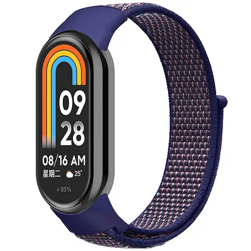 Ремешок Nylon New для Xiaomi Mi Band 8/9/10 Navy Blue
