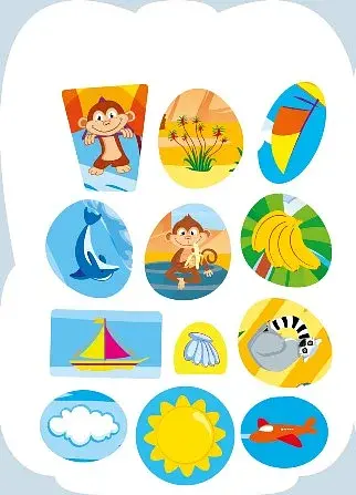 Рюкзачок із наліпками. Слоненя Джембі - фото 4