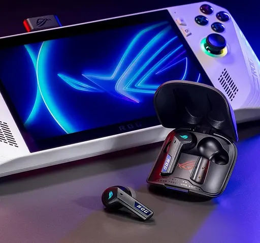 Наушники беспроводные геймерские Asus ROG Cetra True Wireless SpeedNova (90YH03Y0-BTUA00) черные - фото 3