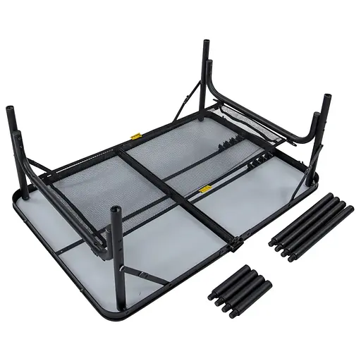 Стол Bo-Camp Northgate 90x60 см серый/черный (DAS303262) - фото 8