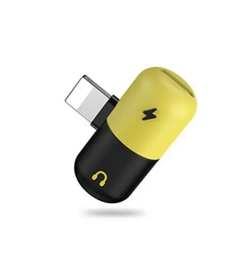 Перехідник XoKo iphone xs/x/8/7 для заряджання та навушників 2 в 1 - фото 2