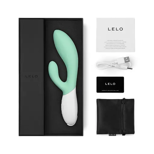 Вибратор-кролик Lelo Ina 3 20 см мятный - фото 3