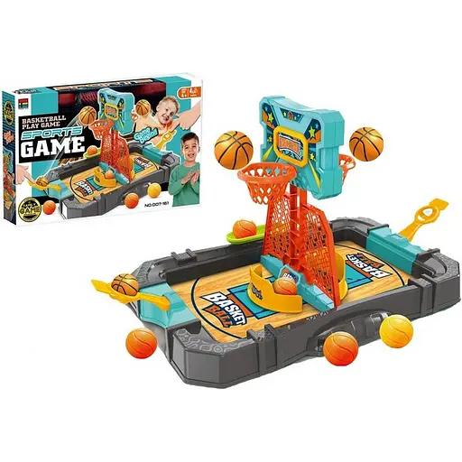 Настольная игра "Баскетбол" Bambi 007-161 игровая площадка, мячи - фото 2