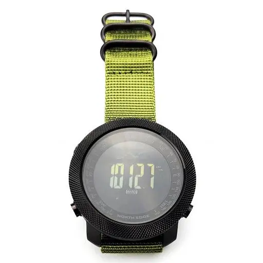 Чоловічий наручний годинник North Edge Apache 5BAR Зелений - фото 9