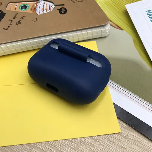 Чохол для навушників MAKE Apple AirPods Pro Silicone Blue - фото 2