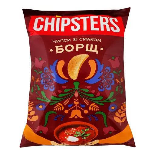 Чипсы картофельные Chipster's Борщ 100 г - фото 1