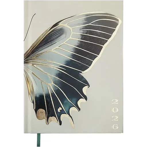 Щоденник датований Buromax Spoleto 2026 поліграфічний A5 темно-зелений (BM.2168-16)