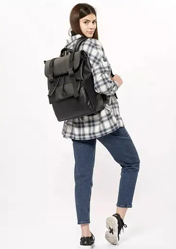 Жіночий рюкзак Sambag Loft Zard чорний 46 х 28 х 13 см (22651001) - фото 5