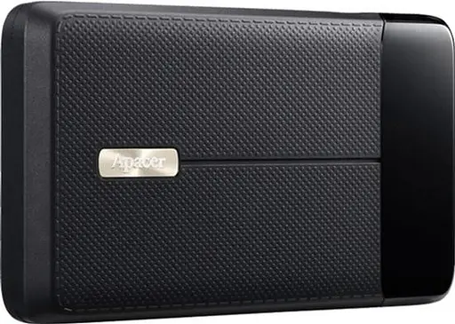 Внешний жесткий диск Apacer портативный USB USB 3.1 AC731 1TB черный AP1TBAC731B-1 - фото 2