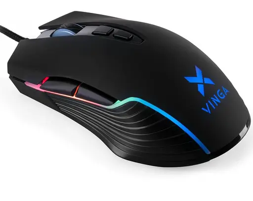 Мышь Vinga MSG-200 USB Black (MSG-200) - фото 3