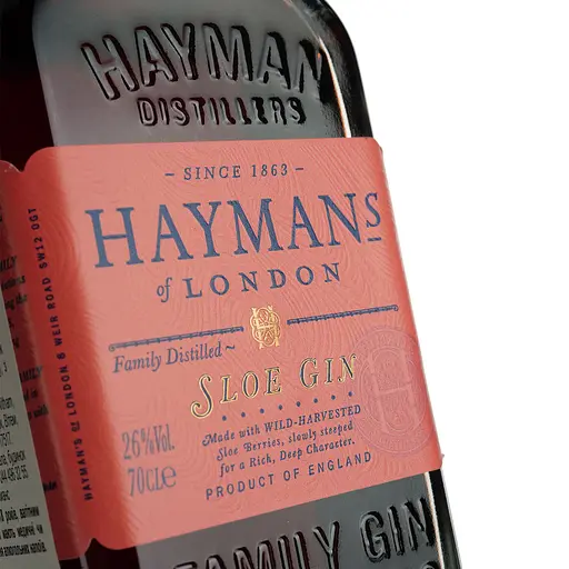 Джин Hayman's Sloe Gin, 26%, 0,7 л - фото 6