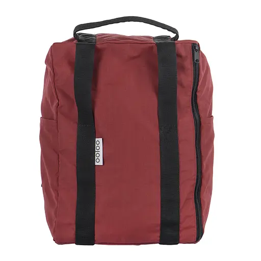 Рюкзак-антивор OOLOO Кенгуру 40x30x20 см, бордовый 2933 - фото 2