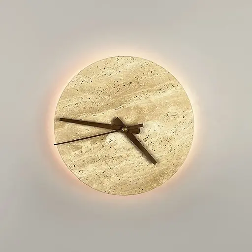 Декоративный круглый светильник-часы Ø23 см Line F Арт. STW011R-230 - фото 4