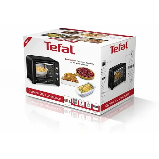 Піч електрична Tefal Optimo 39 л 2000 Вт чорна (OF484811) - фото 5