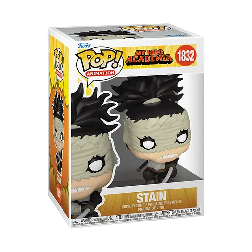 Фигурка Funko Pop Фанко Поп Моя героическая академия Стейн Stain 10 см Anime MHA S 1832 - фото 3