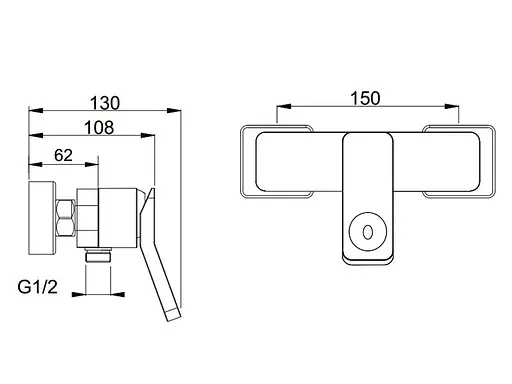 Смеситель для душа Asignatura Unique 85503802 Черный матовый - фото 2