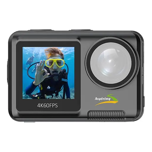 Екшн-камера Aspiring Repeat 4 Ultra HD 4K Dual Screen - фото 2