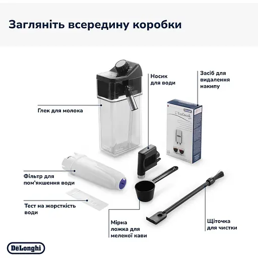Кавомашина DeLonghi Dinamica ECAM 350.50 B (0132215442/132215432) - фото 12