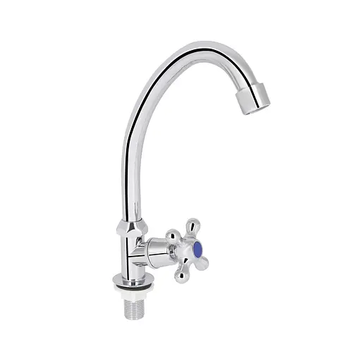 Монокран для кухни Lidz Lamb 269F1 LDLAM269F1CRM44976 Chrome - фото 1